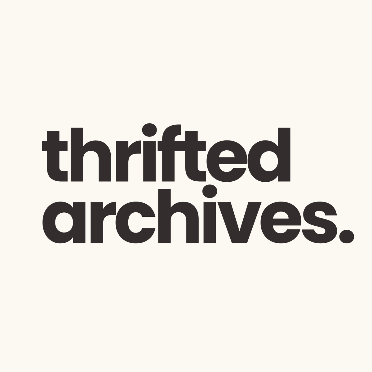 ThriftedArchives 