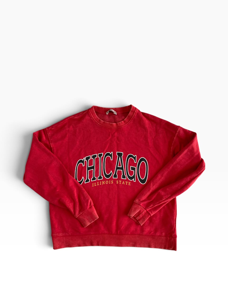 Red Chicago Sweatshirt