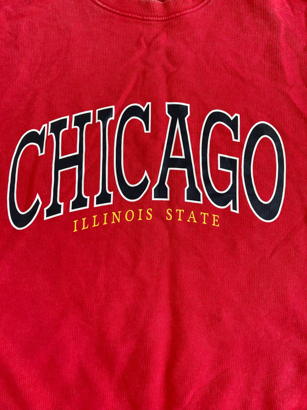 Red Chicago Sweatshirt