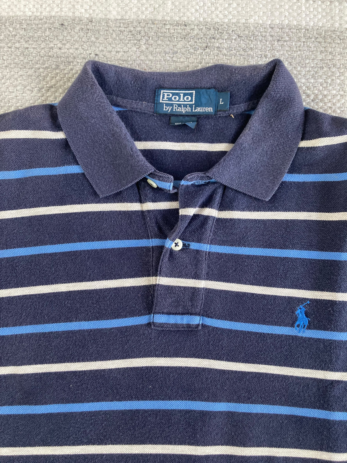 Vintage Ralph Lauren Striped Polo Shirt