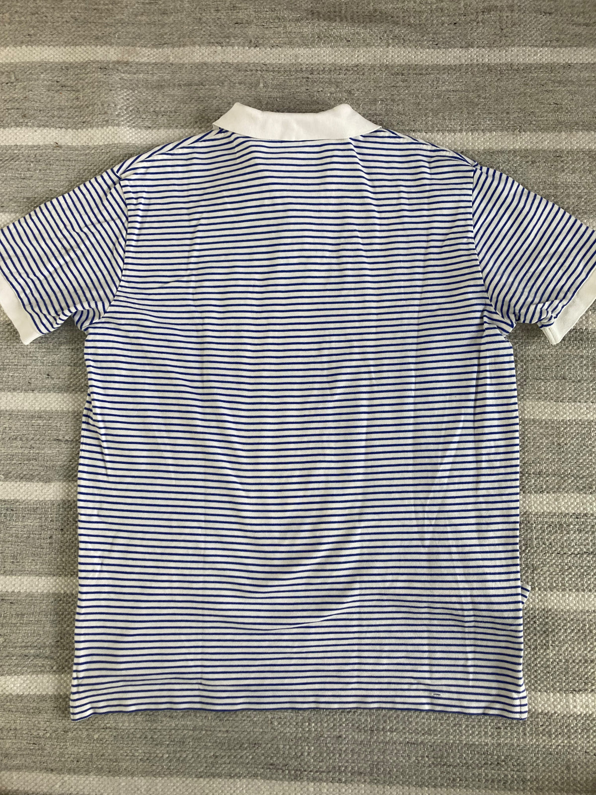 Ralph Lauren Polo blue and white striped shirt